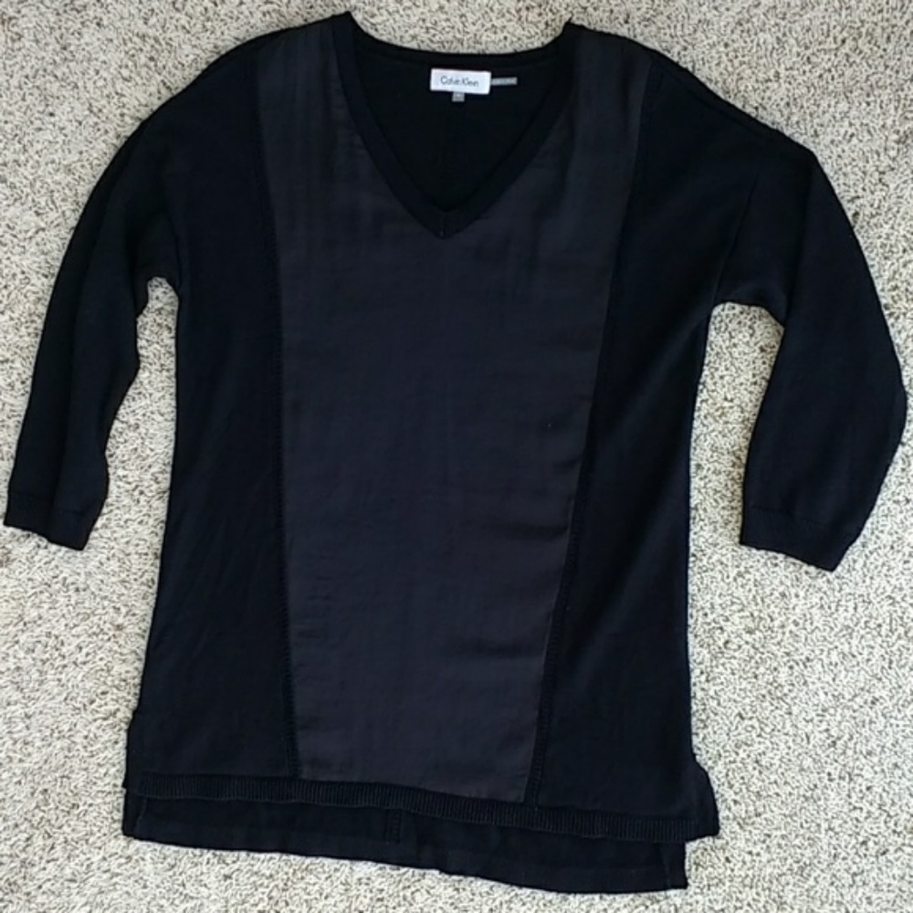 Calvin Klein black sweater Medium